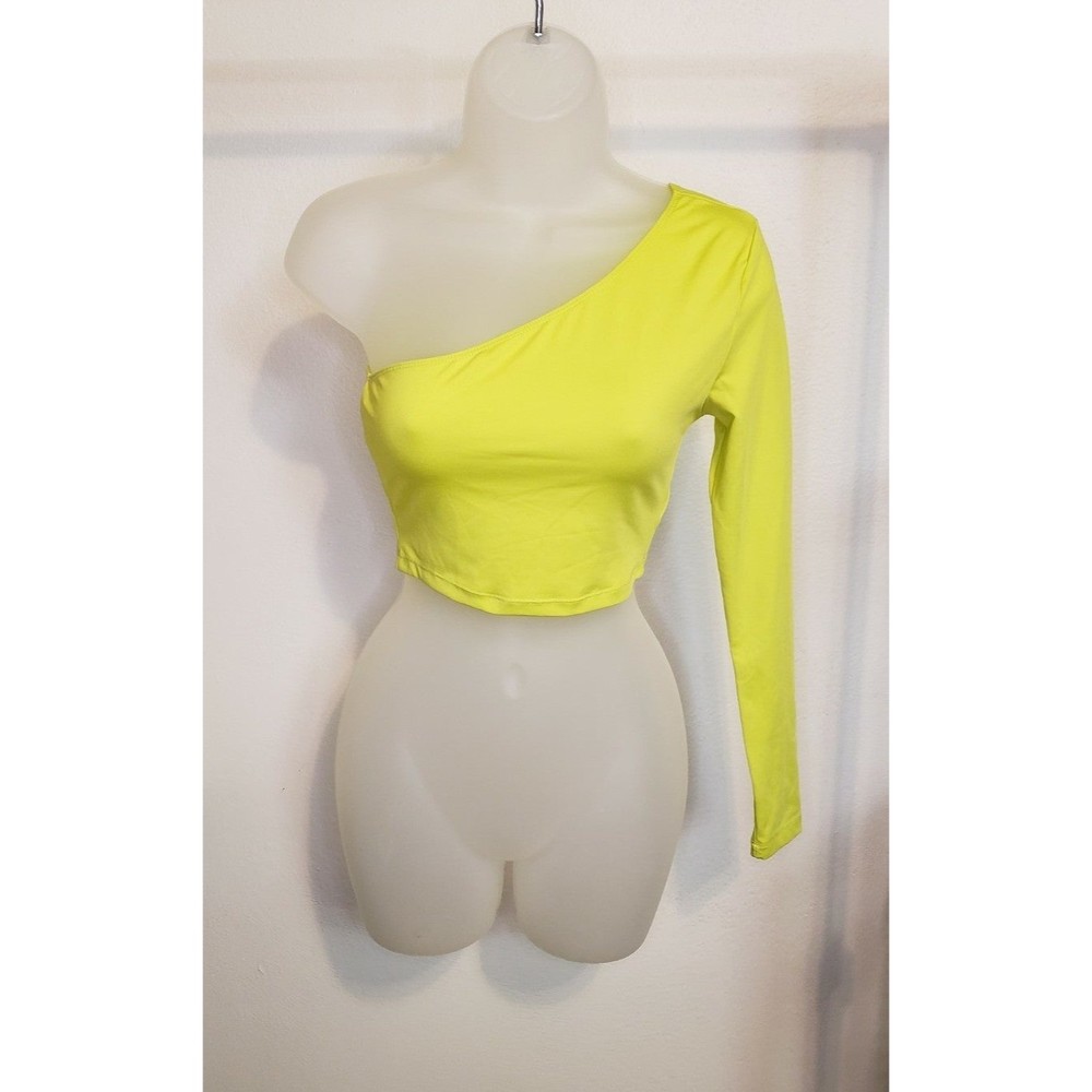 Shein Neon Crop Top Small